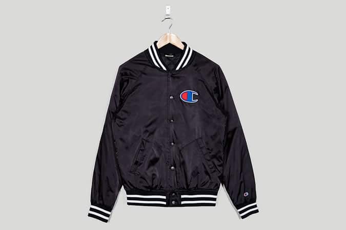 Champion Satin Varsity Jacket