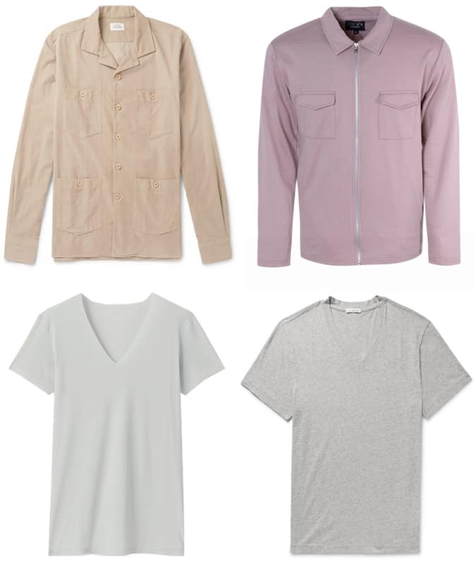 Men's Overshirts and Undershirts