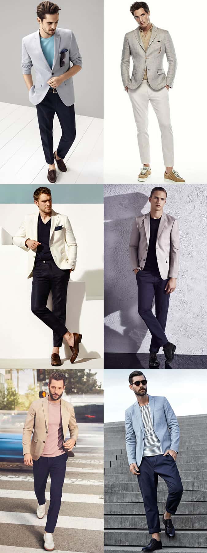 Men's Unstructured Jackets/Blazers With Chinos or Jeans Outfit Inspiration