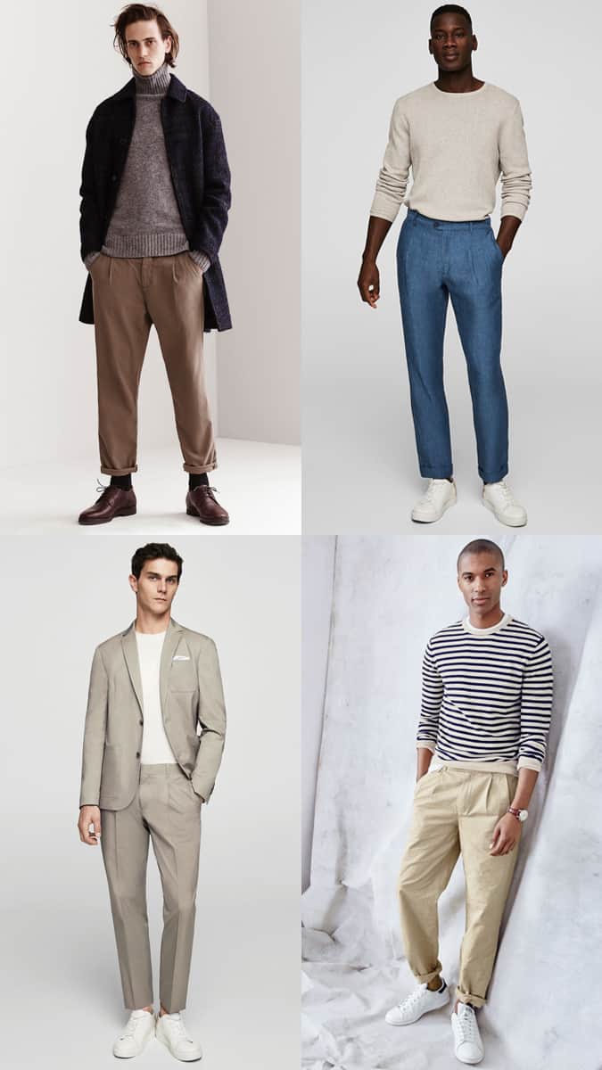 How To Wear Pleated Trousers