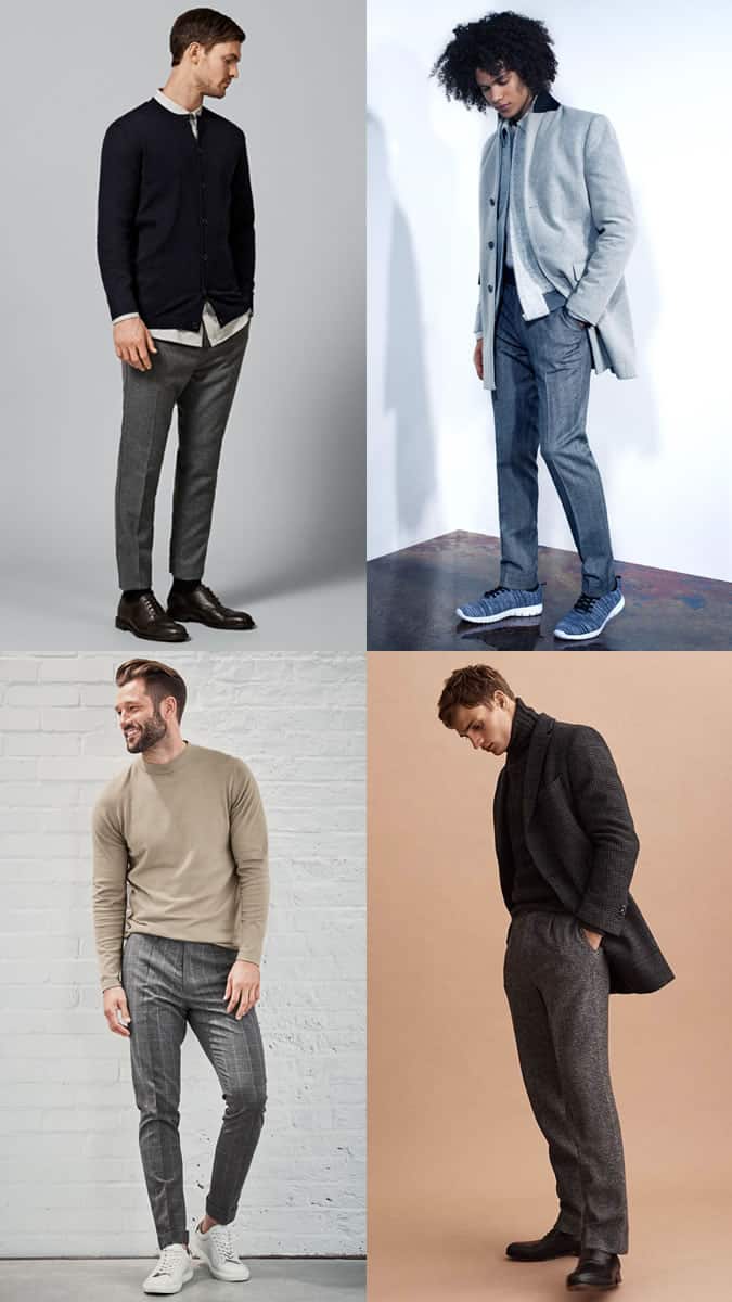 how to wear wool trousers