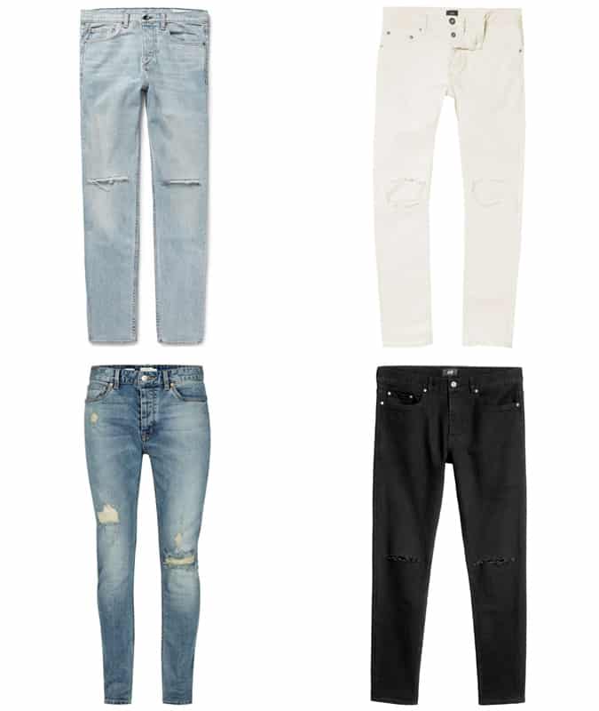 The best distressed jeans for men