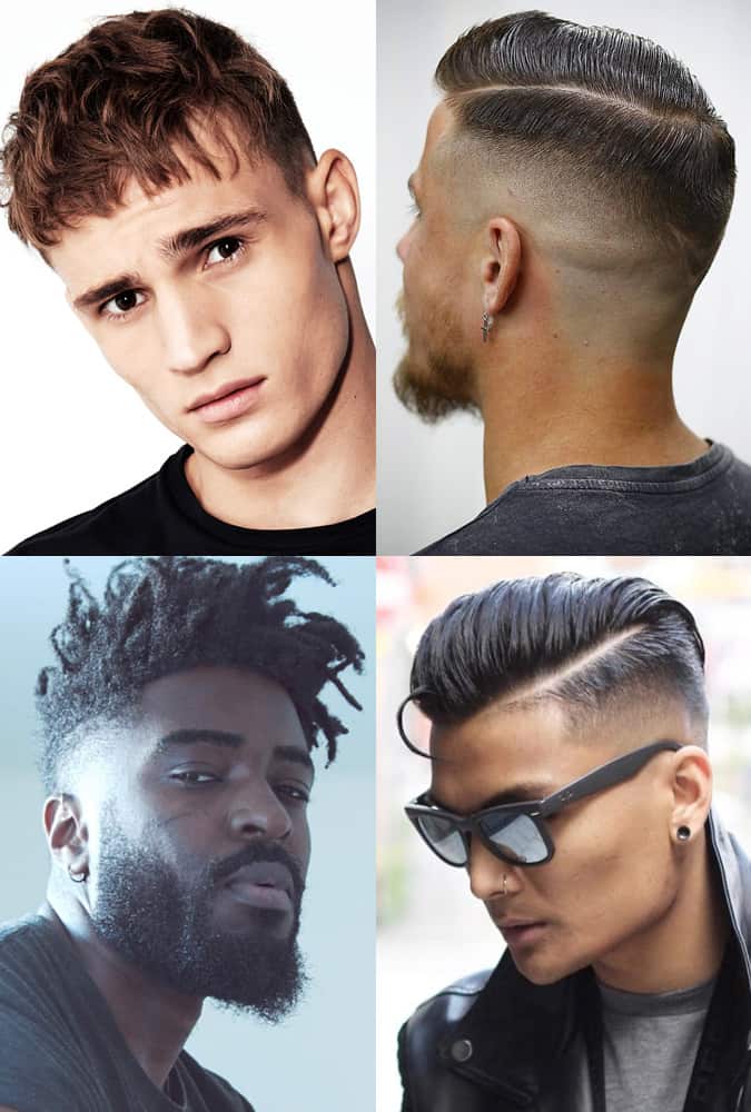 Cortes de cabelo Taper Fade para homens