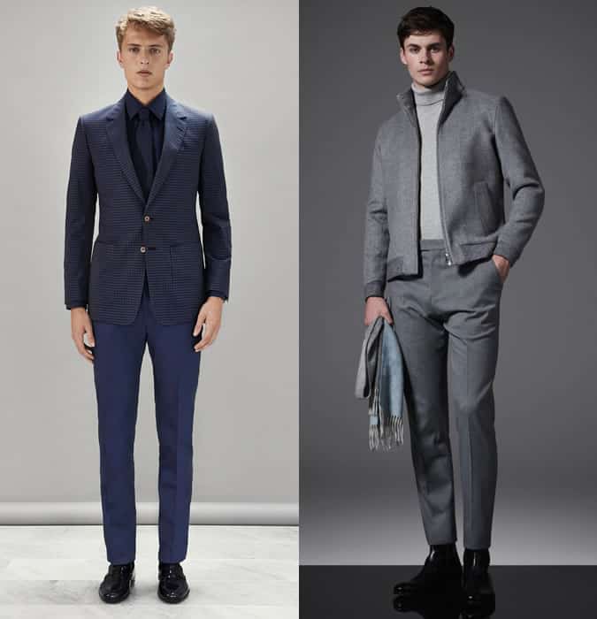 Tonal outfits will make you look taller by allowing the eye to scan up and down without stopping