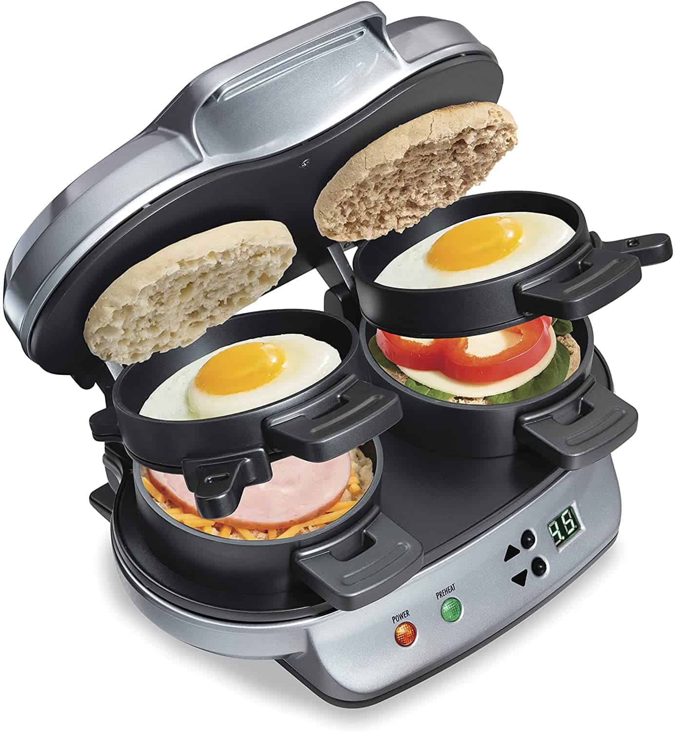 Hamilton Beach Dual Breakfast Sandwich Maker 