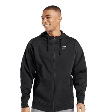 Gymshark Essential Oversized Zip Up Hoodie