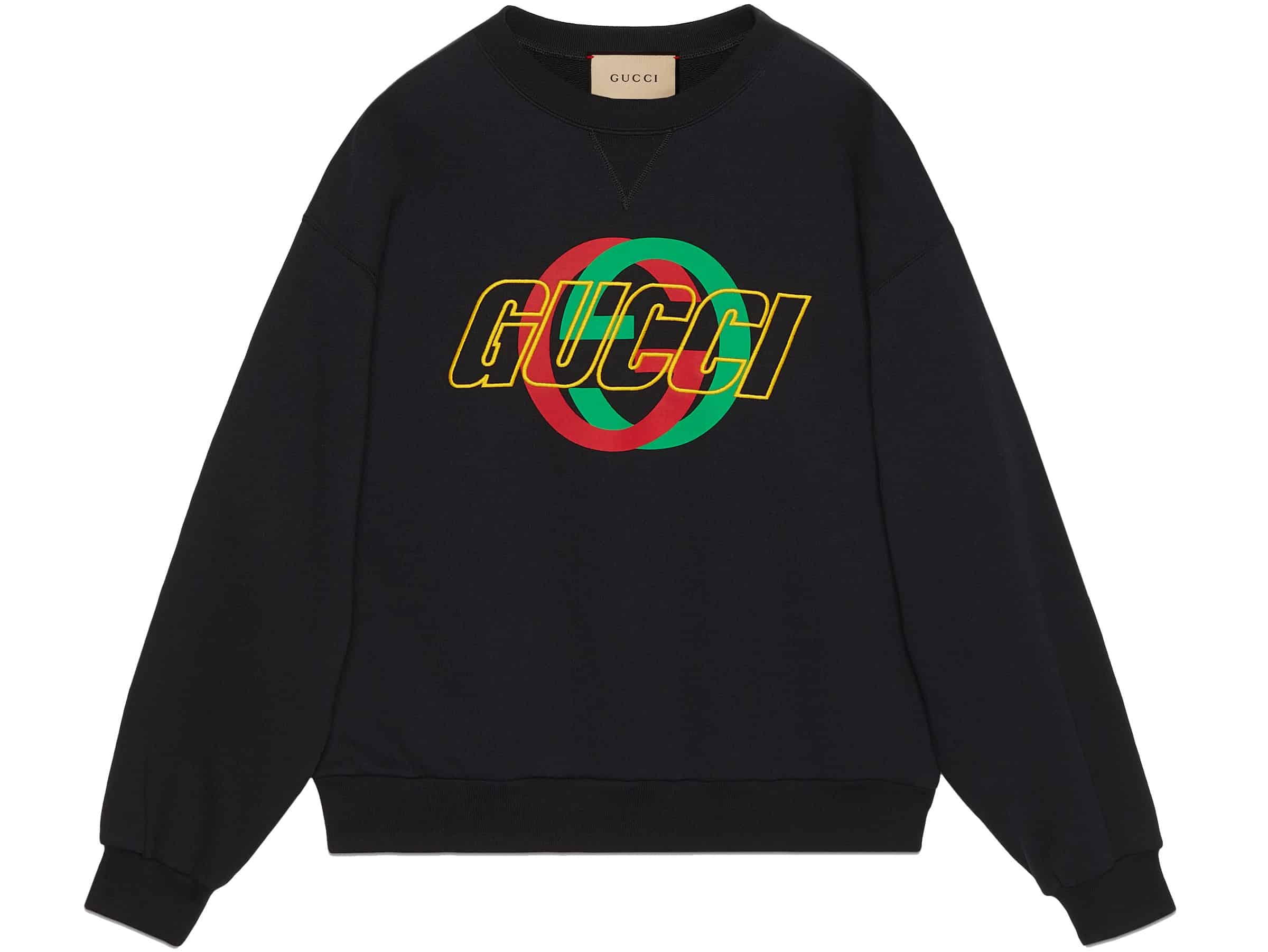 Gucci Cotton jersey sweatshirt with embroidery