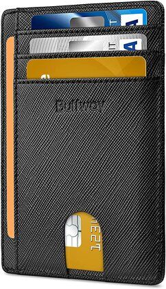 Buffway Slim Minimalist Front Pocket Wallet