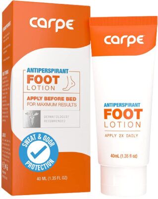 Carpe Antiperspirant Foot Lotion