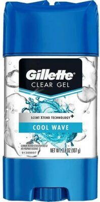 Gillette Endurance Cool Wave Clear Gel Antiperspirant