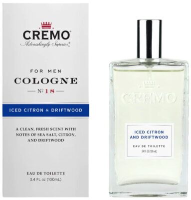 Cremo Iced Citron & Driftwood Cologne