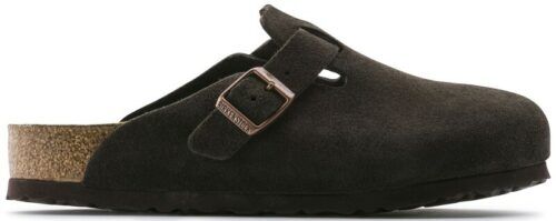 Birkenstock Suede Boston Clogs