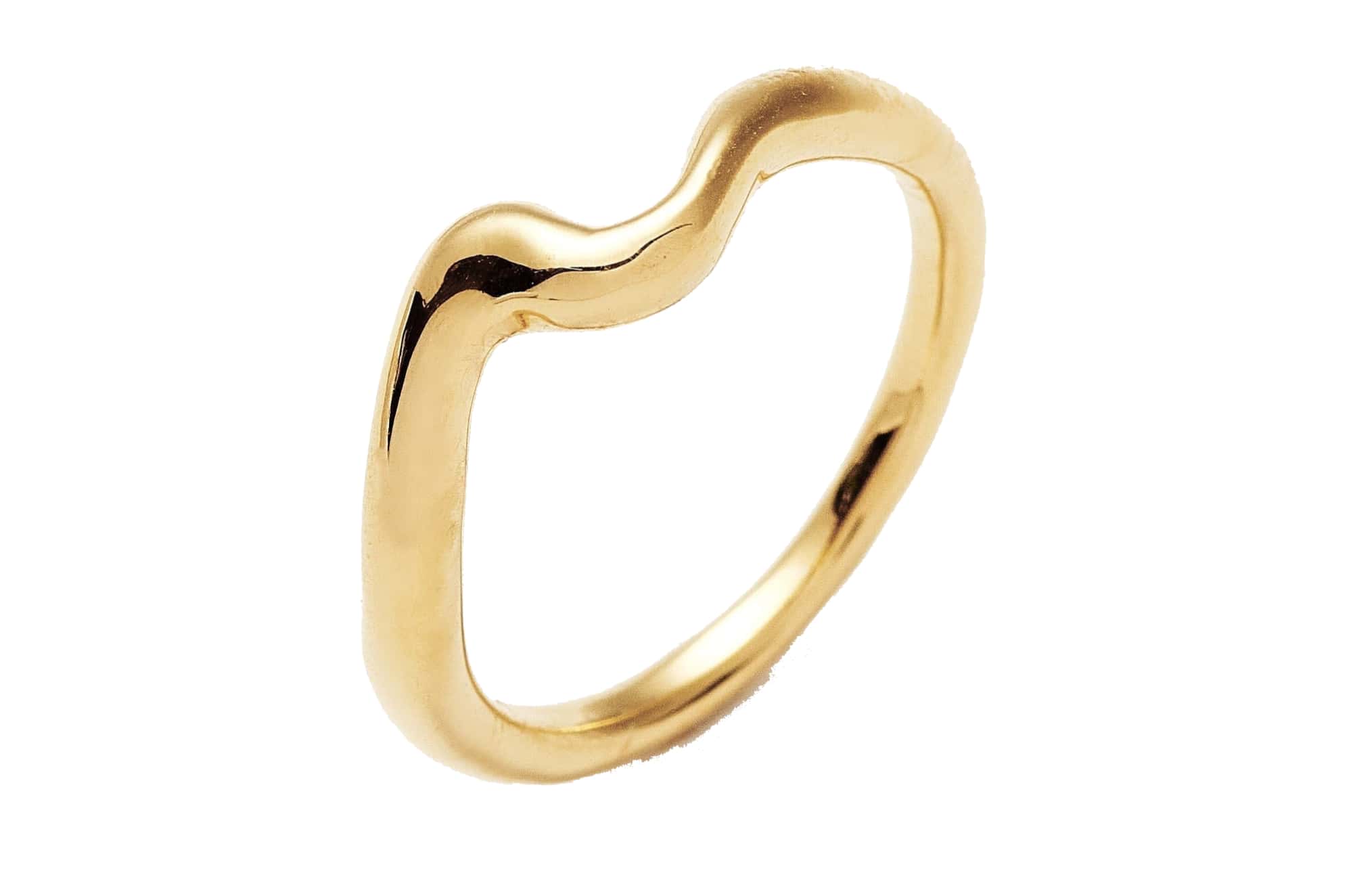 Missoma MOLTEN WAVE STACKING RING