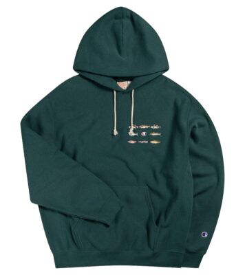 Champion and Percival Rare Fish Hoodie