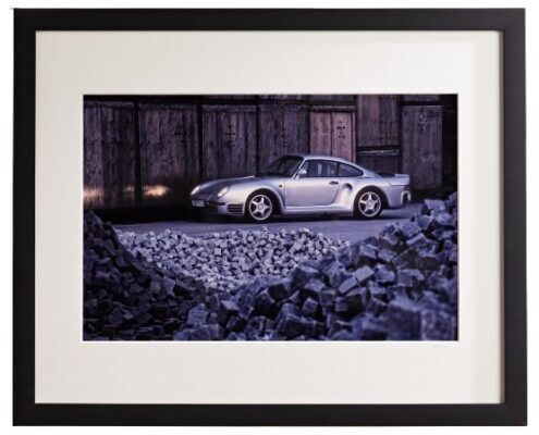 SONIC EDITIONS Framed 1987 Porsche 959