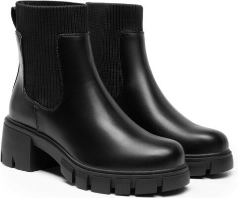 Athlefit Platform Chelsea Lug Boots