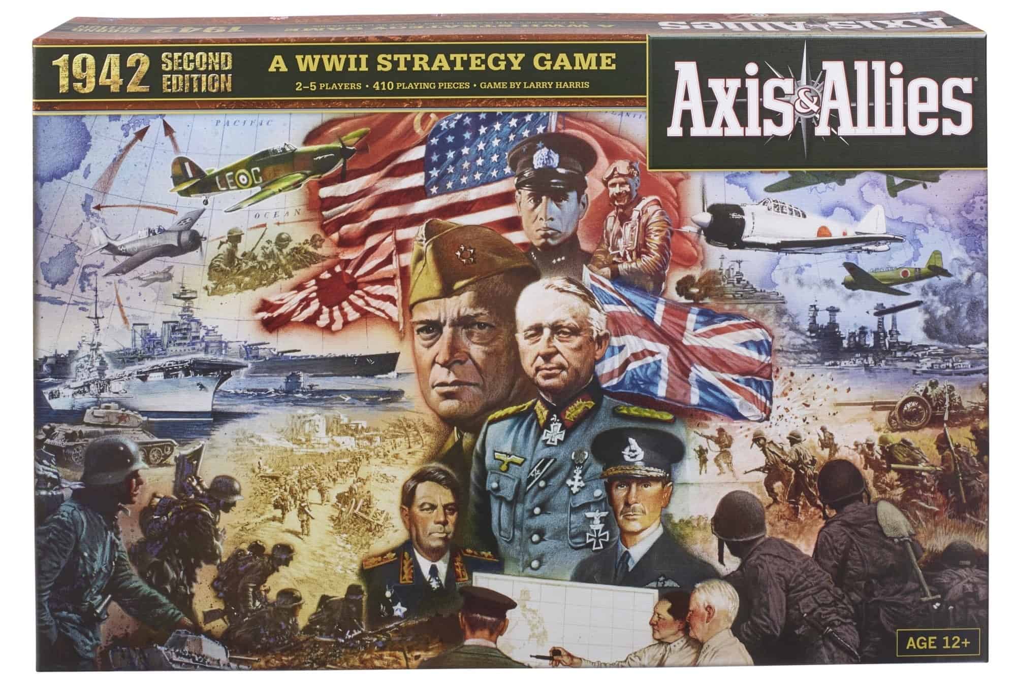 Avalon Hill Axis & Allies 1942 Second Edition WWII Strategy Board Game