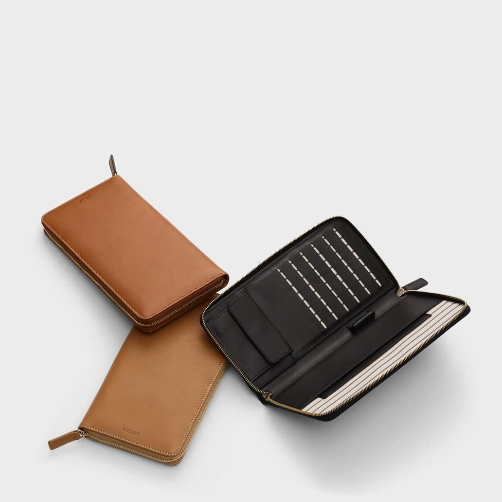 three travel wallets by mismo