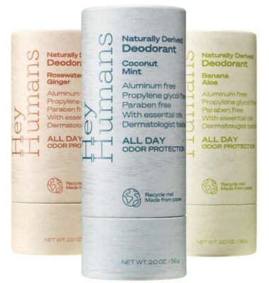 Tops among the Best Natural Deodorants for Men: Hey Humans Naturally-Derived Deodorant