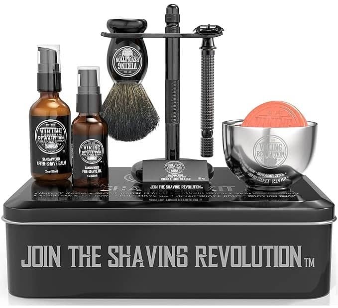 Viking Revolution Luxury Safety Razor Shaving Kit