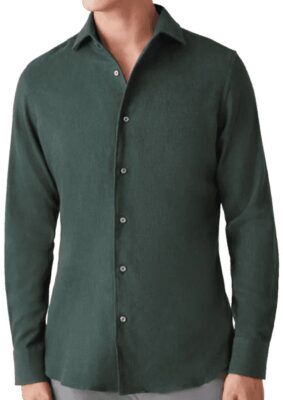 Luca Faloni Classic Cashmere Cotton Shirt