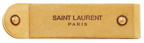 Saint Laurent Gold-Tone Money Clip