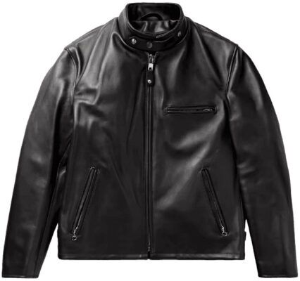 Schott Classic Racer Leather Biker Jacket