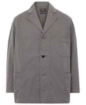 BEAMS PLUS Striped Cotton Jacket