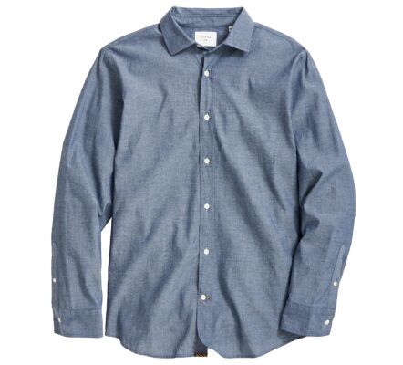 Billy Reid Chambray Holt Dress Shirt