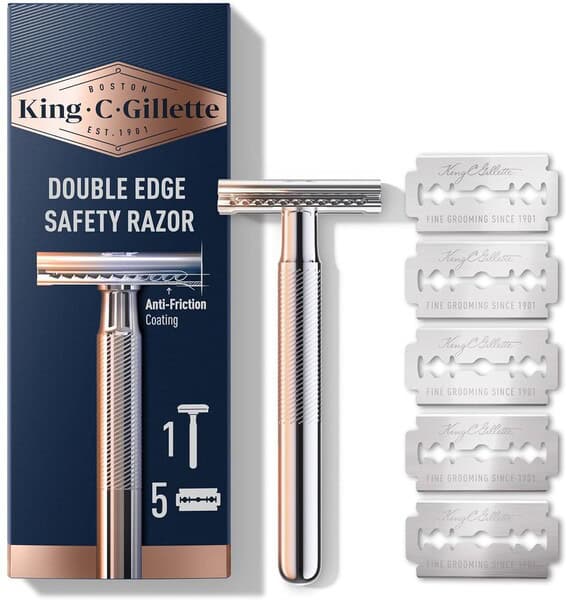 King C Gillette Safety Razor