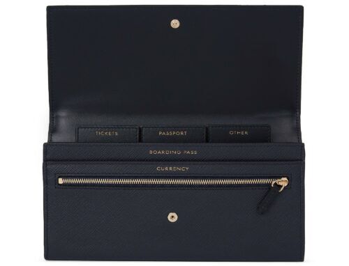 Smythson Marshall Travel Wallet