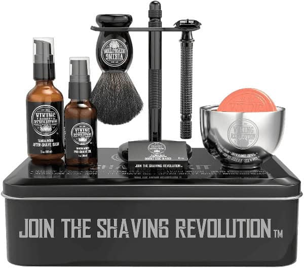 Viking Revolution Luxury Safety Razor Shaving Kit