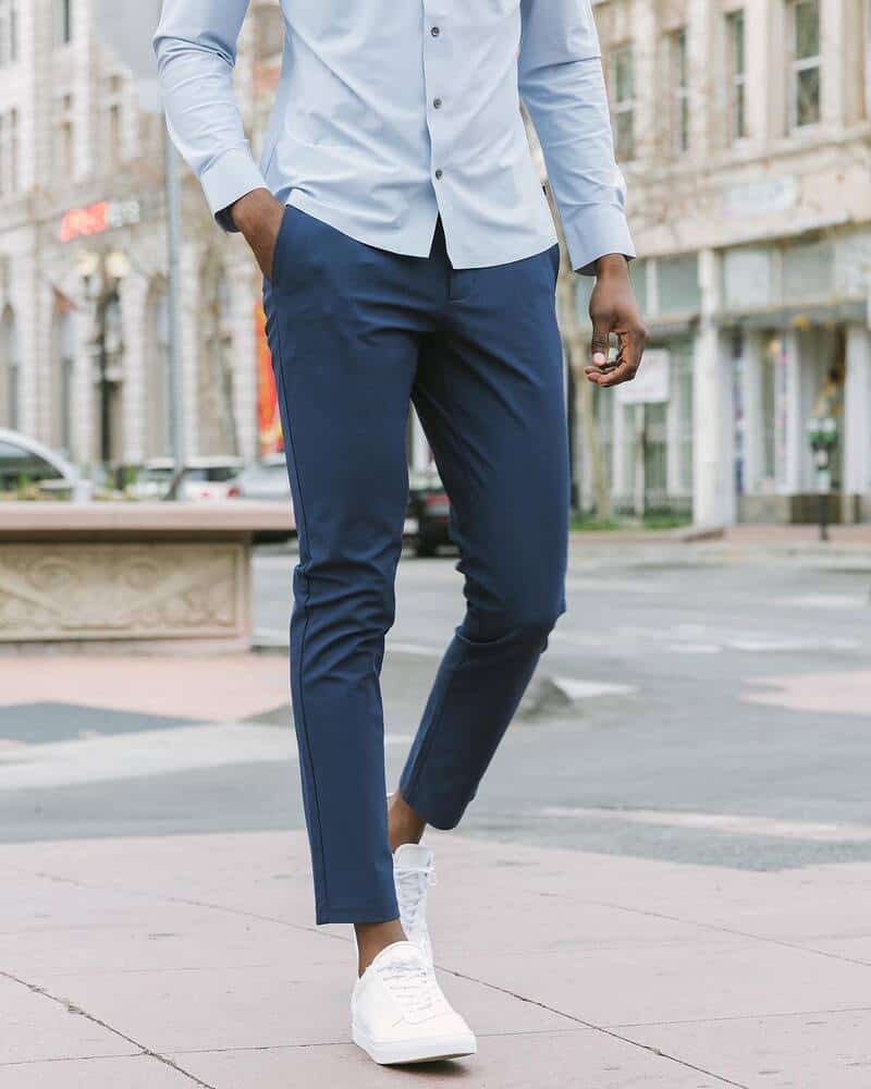 man in a blue chino by 7diamonds