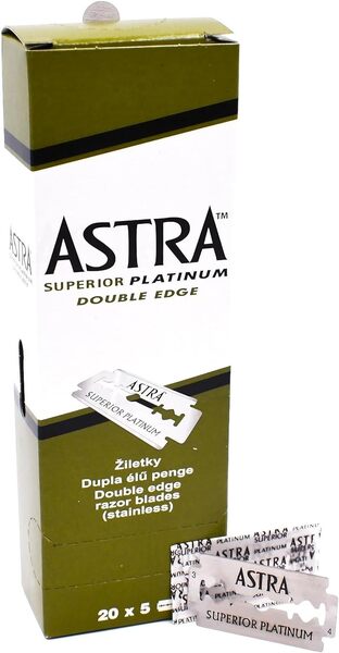 Lâmina de barbear Astra Superior Platinum Double Edge