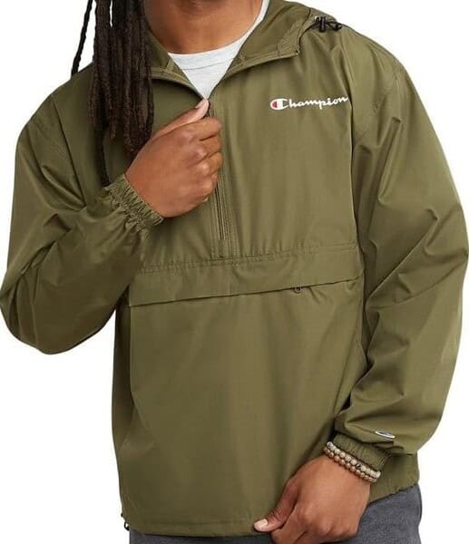 Champion Men's Stadium Packable Jacket: best clothing brands for short men