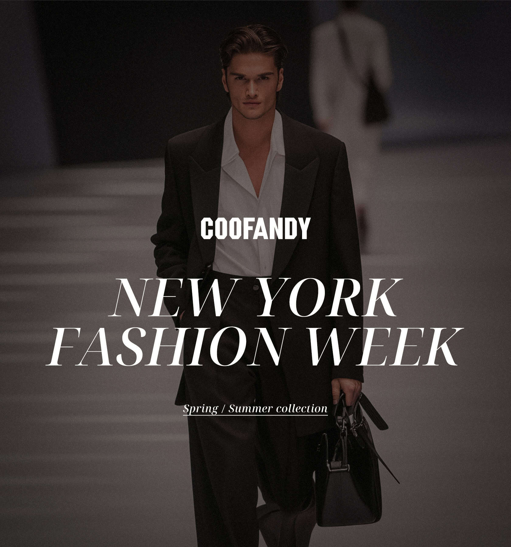 Coofandy at new york fashion week