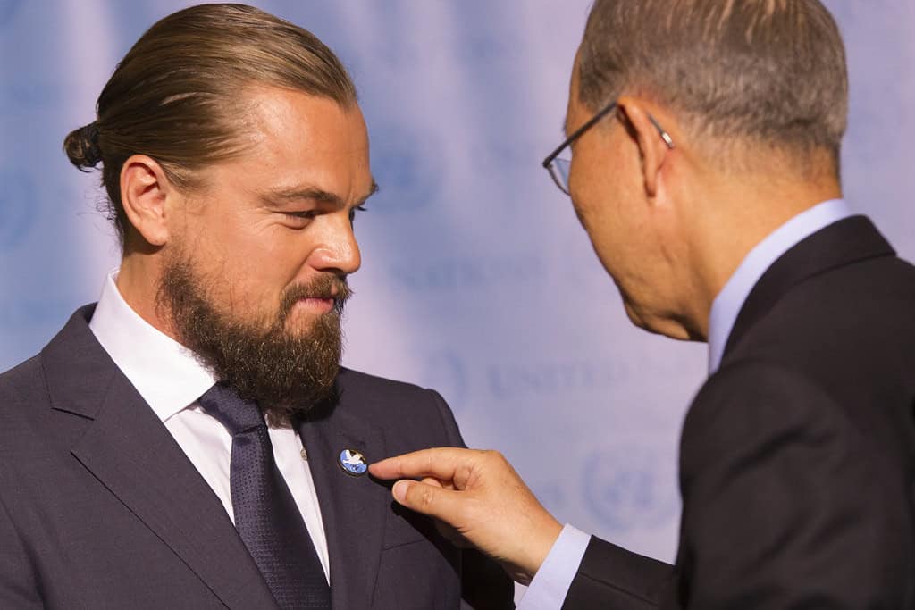 Leonardo DeCaprio deligated as UN Messenger of Peace