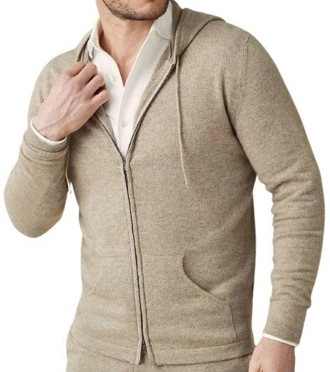 Luca Faloni Zip-Hoodie