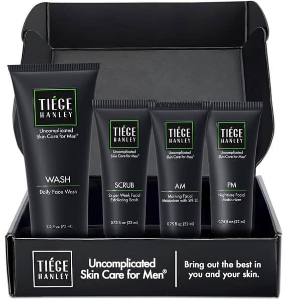 Tiege Hanley Essential Skin Care Routine for Men (System Level 1)