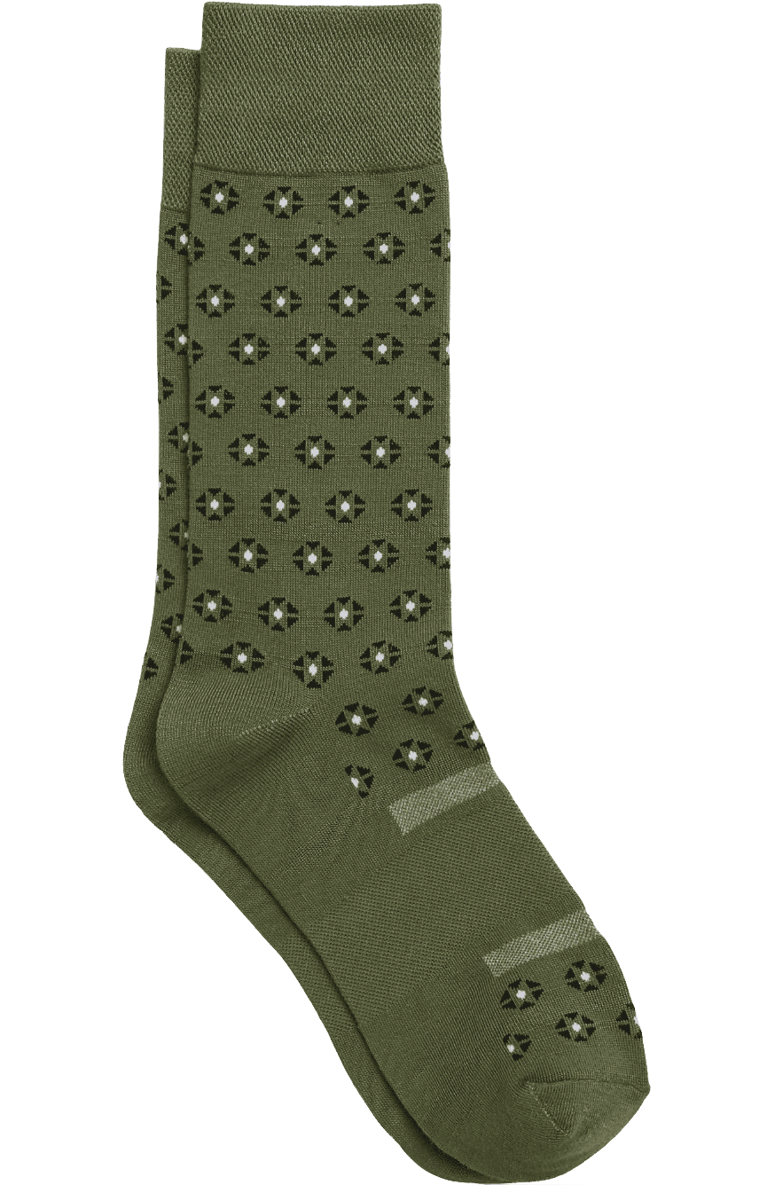 Green sock from Men's Wearhouse