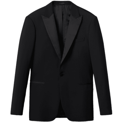 Reiss Poker Shawl Modern Fit Single Breasted Tuxedo Jacket