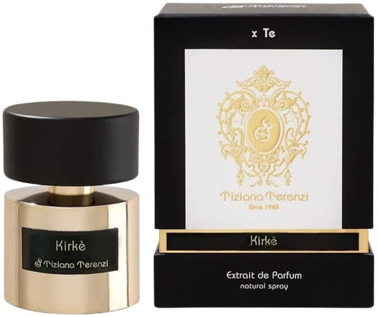 Tiziana Terenzi Kirke EDP for Men and Women, Black, Floral Fruity, 3.38 Fl Ounce