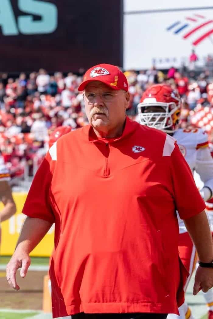 Coach Andy Reid