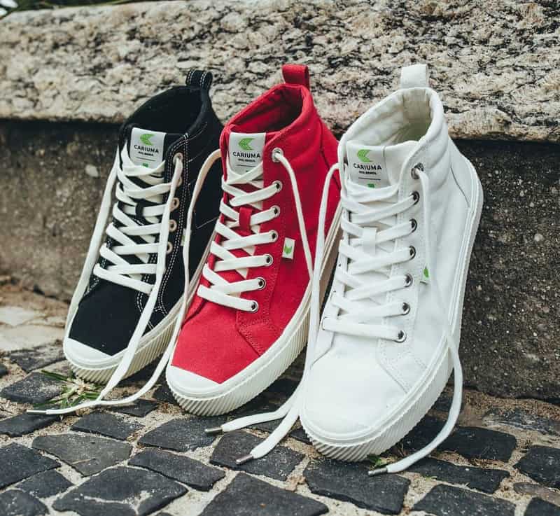 a collection of OCA High Top Sneakers by Cariuma