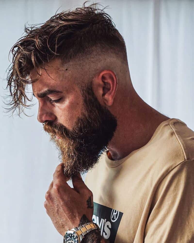 man with full beard