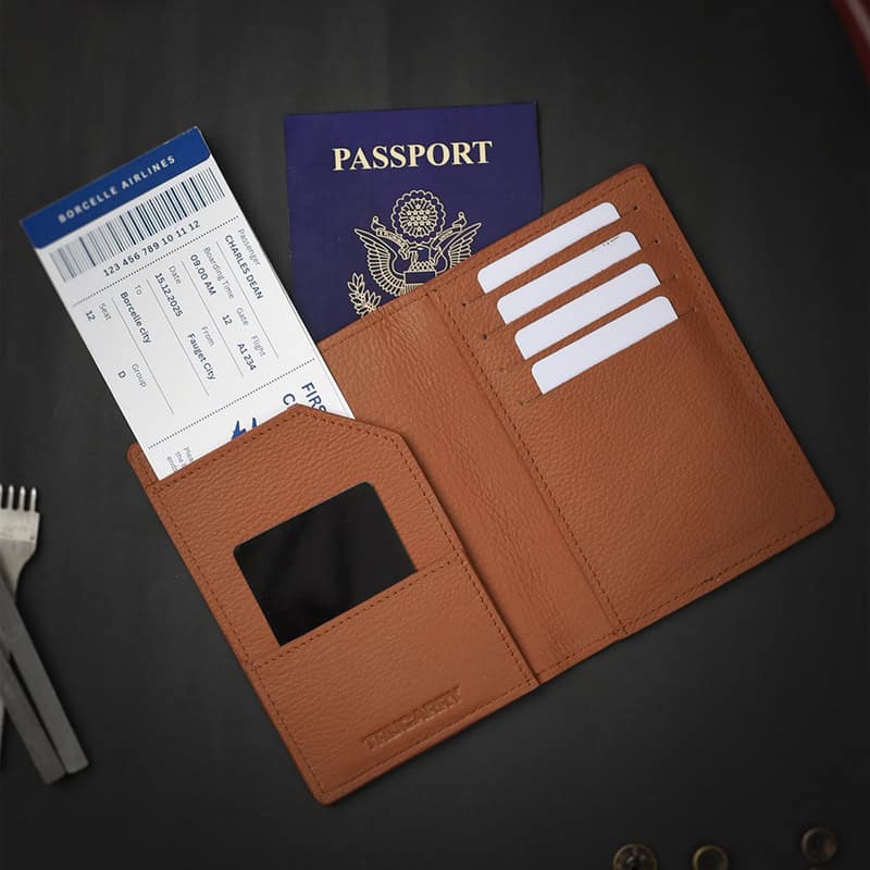 the Bernardi Travel Wallet by The Jacket Maker