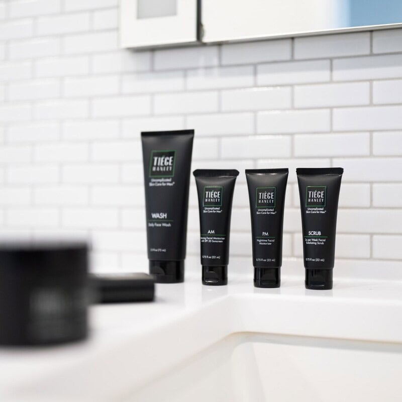 the Tiege Hanley Skincare set for men