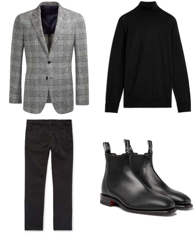 How To Wear A Prince Of Wales Check Blazer