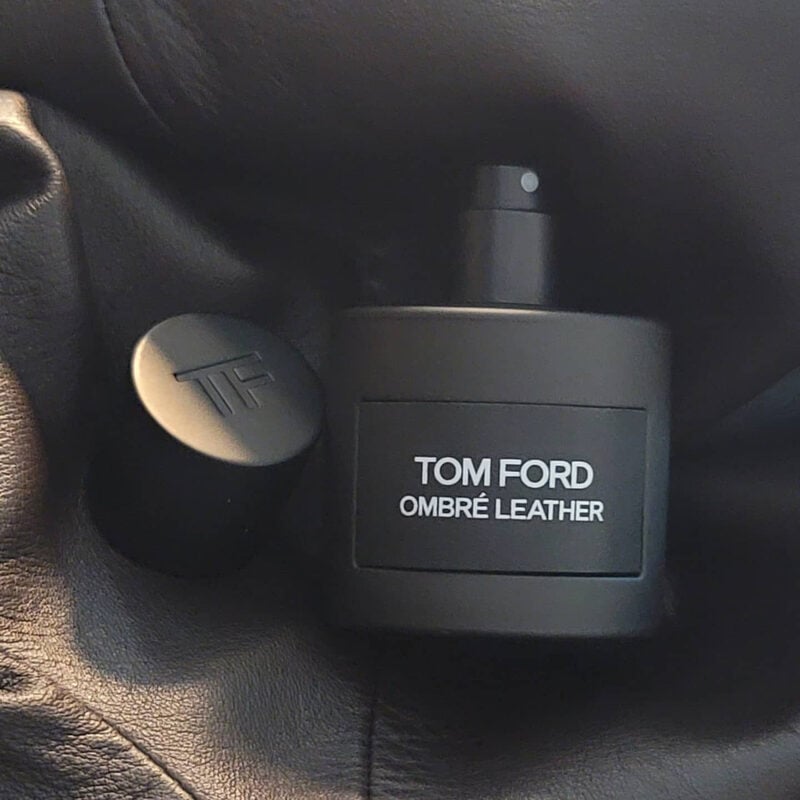 a bottle of Tom Ford Ombre Leather