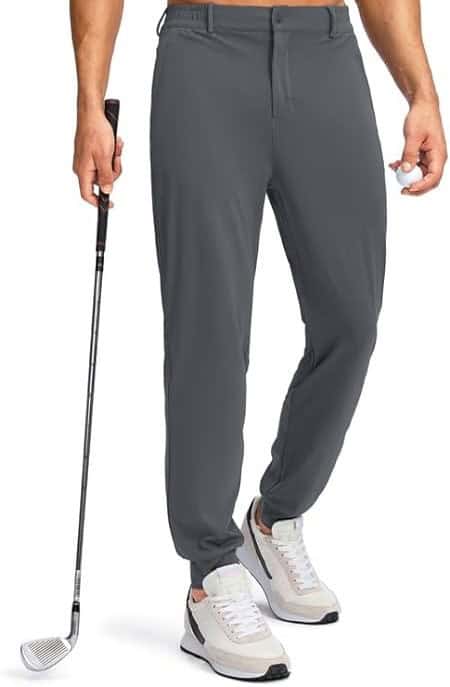 Pudolla Men’s Golf Jogger Pants